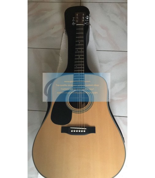 Custom Lefty Martin D-28 Solid Rosewood Guitar